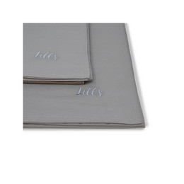 Produktbild von Lill`s Wechselbezug für Hundekissen Clara Bio Canvas Grau M