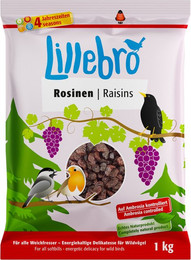 Produktbild von Lillebro Futterrosinen - 3 x 1 kg