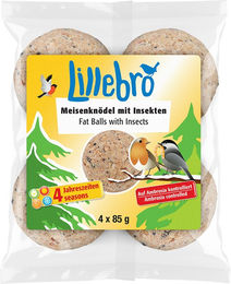 Produktbild von Lillebro Meisenknödel mit Insekten - 4 x 340 g