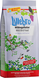 Produktbild von Lillebro Wildvogelfutter mit Beeren - 3 x 1,5 kg