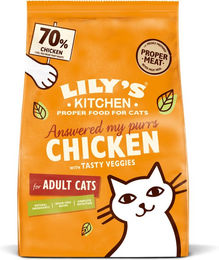 Produktbild von Lily's Kitchen Adult Cat Huhn & Gemüse - 2 kg
