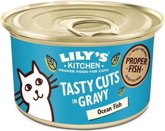Produktbild von LILY'S KITCHEN Cat Tasty Cuts in Sauce Ozeanfisch - 24 x 85 g