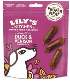 LILY'S KITCHEN Dog Treat Ente & Wild Würstchen - 70 g – Bild 1 von 2