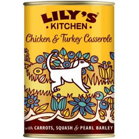 Produktbild von LILY'S KITCHEN Nassfutter für Hunde Adult Huhn und Truthahn - 6 x 400 g