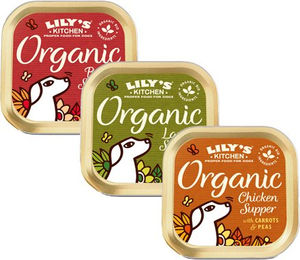 Lily's Kitchen Organic - Schälchen - Huhn - 11 x 150 g – Bild 1 von 5