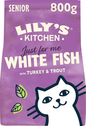 Lily's Kitchen Senior Katzenfutter - Fisch & Pute - 800 g – Bild 1 von 2