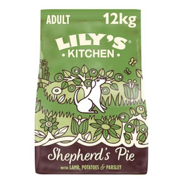 Produktbild von Lily's Kitchen Shepherds Pie mit Lamm, Kartoffeln & Petersilie Trockenfutter für ausgewachsene Hunde - 12 kg