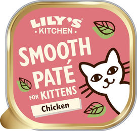Lily's Kitchen Smooth Paté Kittenfutter - Schale - Huhn - 19 x 85 g – Bild 1 von 2