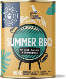 Produktbild von Limited Summer BBQ mit Rind, Zucchini & Champignons für Hunde - 6 x 400 g