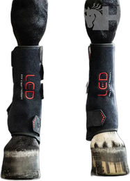 Produktbild von Linksgamaschen für Pferde Horseware LED Red Light