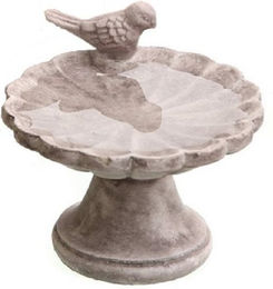 Produktbild von Linoows Vogeltränke auf Stand aus Beton - 1 Stk.