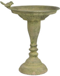 Produktbild von Linoows Vogeltränke aus verwittertem Metall