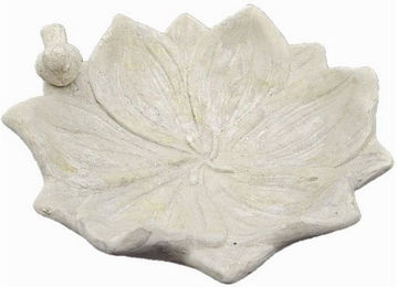 Produktbild von Linoows Vogeltränke Blume aus Beton