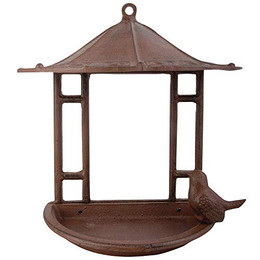 Produktbild von Linoows Vogeltränke und Vogelfutterhaus aus Gusseisen