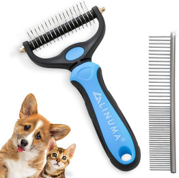 Produktbild von LINUMA Fellpflege Unterfellbürste für Hunde &