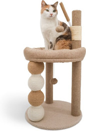 Produktbild von LINUMA Kratzbaum Katzenbaum Kletterbaum mit Spielball