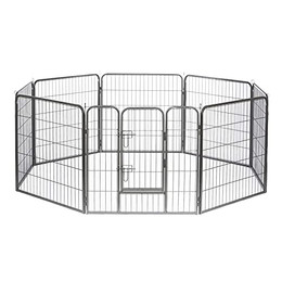Produktbild von lionto Freilaufgehege für Welpen & Kleintiere aus Metall