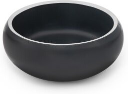 Produktbild von lionto Futternapf aus Edelstahl, 800 ml, rutschfest, schwarz - 800 ml