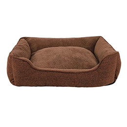Produktbild von Lionto Hundebett meliert braun S