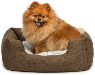 Produktbild von lionto Hundebett mit Wendekissen meliert 60x50 cm