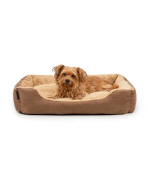 Produktbild von lionto Hundebett mit Wendekissen und rutschfester Unterseite