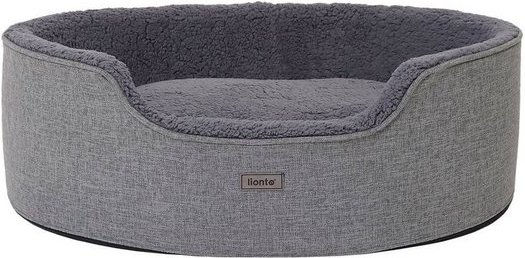 Produktbild von lionto Hundebett mit Wendekissen und waschbarem Bezug - 1 Stk.