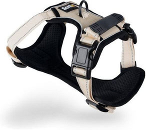 Produktbild von lionto Hundegeschirr gepolstert und reflektierend, beige, Größe S