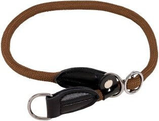 Lionto Hundehalsband, Retrieverhalsband braun M – Bild 1 von 3