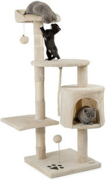 Produktbild von lionto Kratzbaum Katzenkratzbaum Höhe 112 cm beige