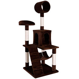 Produktbild von lionto Kratzbaum Katzenkratzbaum Höhe 133 cm braun