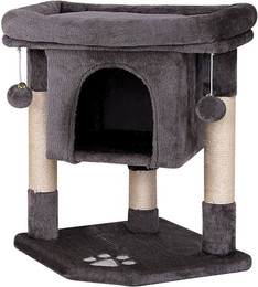 Produktbild von lionto Kratzbaum Katzenkratzbaum Höhe 60 cm dunkelgrau