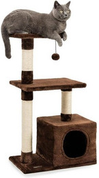 Produktbild von lionto Kratzbaum Katzenkratzbaum Höhe 85 cm braun
