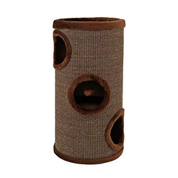 Produktbild von lionto Kratztonne aus Sisal mit Spielball & Plüschrand