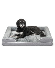 Produktbild von lionto orthopädisches Hundebett mit erhöhtem Rand