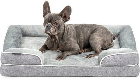Produktbild von lionto orthopädisches Hundebett mit erhöhtem Rand