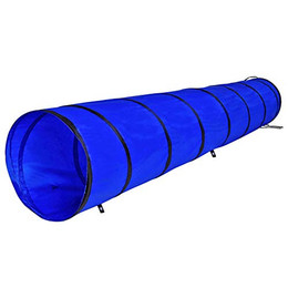 Produktbild von lionto Outdoor Hundetunnel faltbar 300x50 cm blau