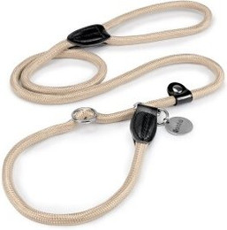 Produktbild von lionto Retrieverleine mit Zugstopp, 120 cm, beige - 120 cm