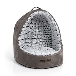 Produktbild von LITTLE LORD Hundebett Shelly Schlafhöhle Taupe