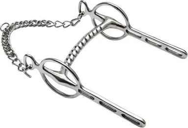 Produktbild von Liverpool-Gebiss für Pferd gebogen 1/2 gedreht Feeling