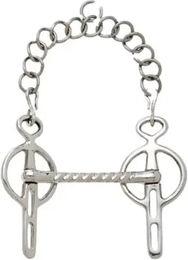 Produktbild von Liverpool-Zügel für Pferde mit 2 Schlitzen, gerade Mundstück Sefton SS Slot