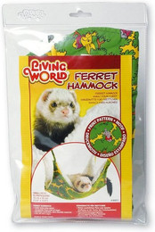 Produktbild von Living World Hängematte für Frettchen, grün