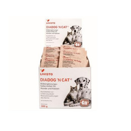 Produktbild von Livisto DiaDog N Cat Diätergänzungsfuttermittel für Hunde und Katzen - 60 x 5 g