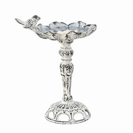 Produktbild von Loberon Vogeltränke Petrofani, kunstvoll verziert & handbemalt