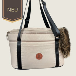 Produktbild von LokiLux Tragetasche Leo für kleine Hunde aus wasserabweisendem Material