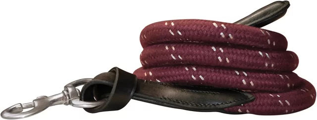 Produktbild von Longe geflochten einfarbig mit weißer Schnalle Canter