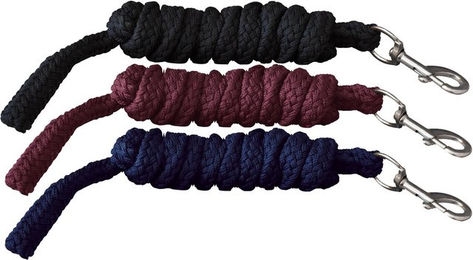 Produktbild von Longe geflochten einfarbig Schnalle weiÃŸ Canter