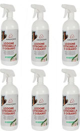 Produktbild von Lotion für Pferde Umbria Equitazione CITRONELLA E GERANIO (x6)