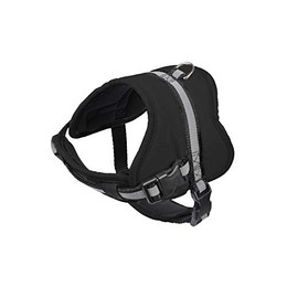 Produktbild von Love Story Bequemes verstellbares Hundegeschirr Polyester S Schwarz - 1 Stk.