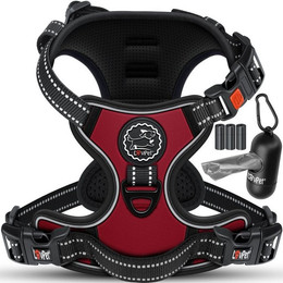 Produktbild von Lovpet Hunde-Geschirr, ohne Zug & würgen für Hunde & Welpen atmungsaktiv & weich