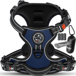 Produktbild von Lovpet Hunde-Geschirr, ohne Zug & würgen für Hunde & Welpen atmungsaktiv & weich